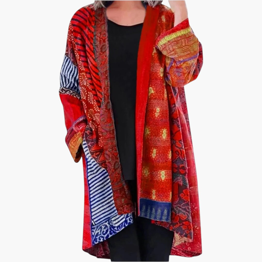 Dames Losvallende Bohemian Vest 4
