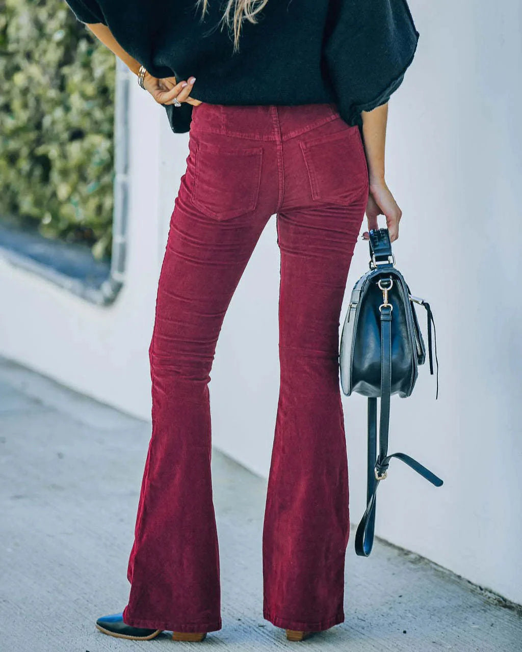 Dames Hoge Taille Flared Broek 3