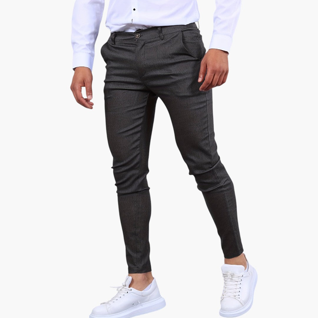 Heren Slim Fit Chino Broek