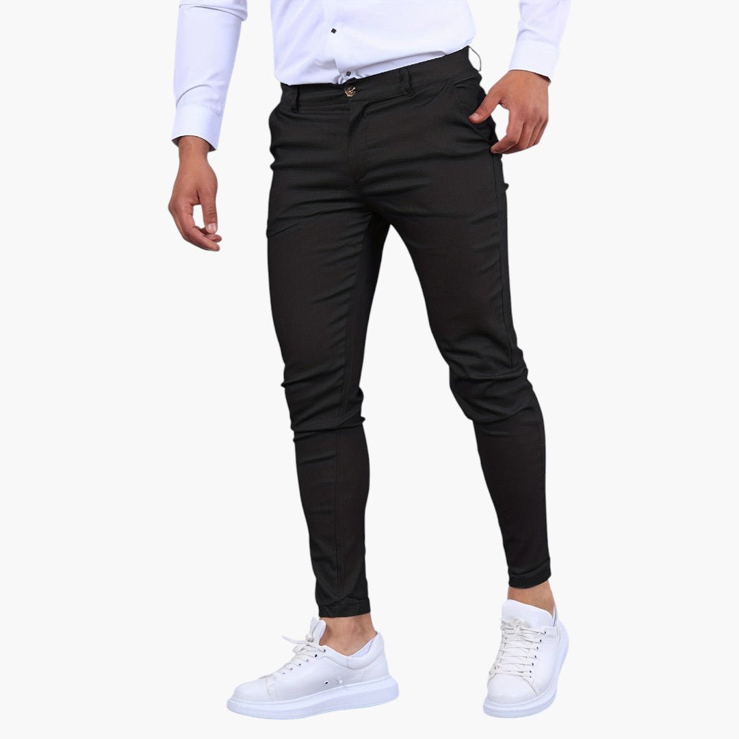 Heren Slim Fit Chino Broek