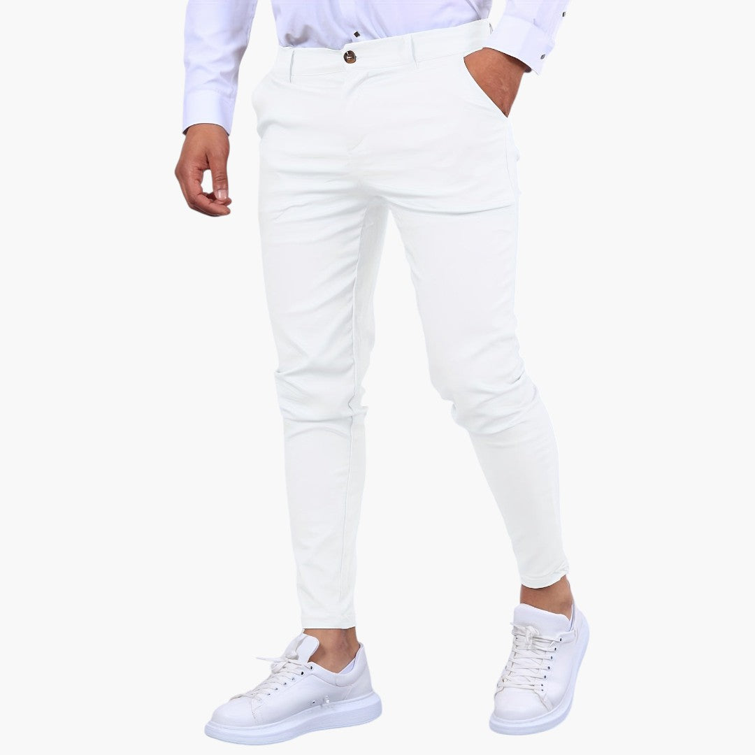 Heren Slim Fit Chino Broek