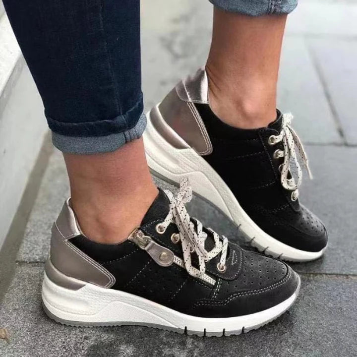 Dames Orthopedische Sneakers Met Rits 4