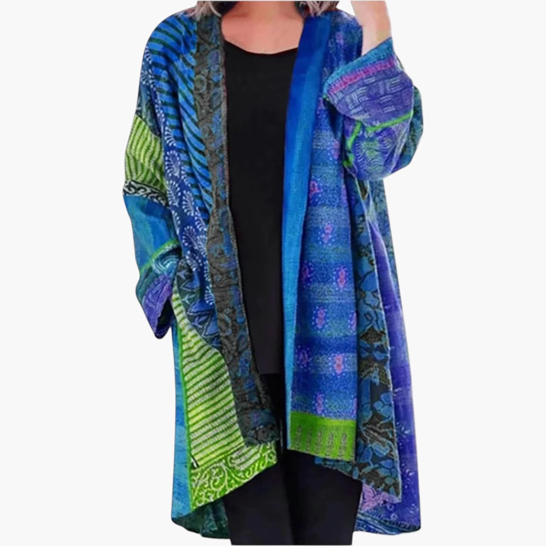 Dames Losvallende Bohemian Vest 1