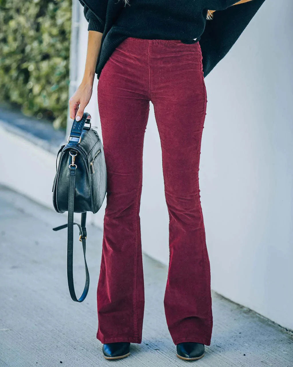 Dames Hoge Taille Flared Broek 2