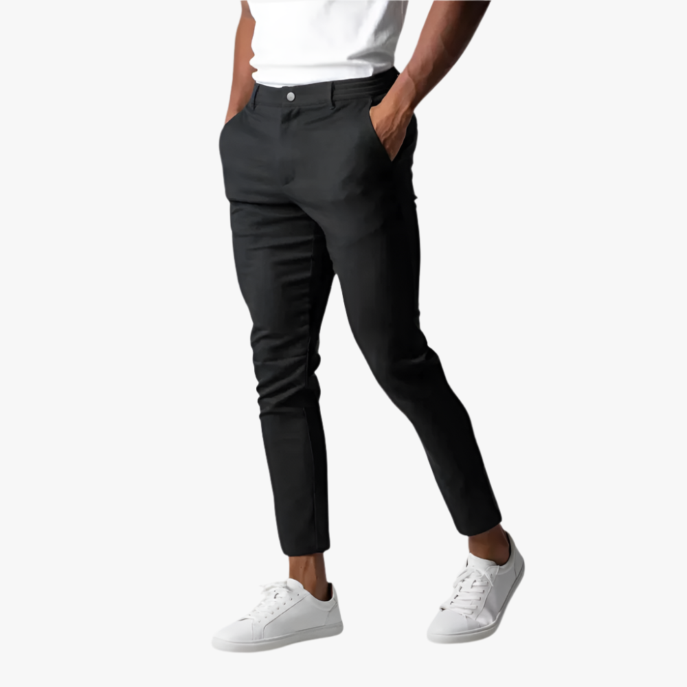 Heren Slim Fit Chino Broek 1