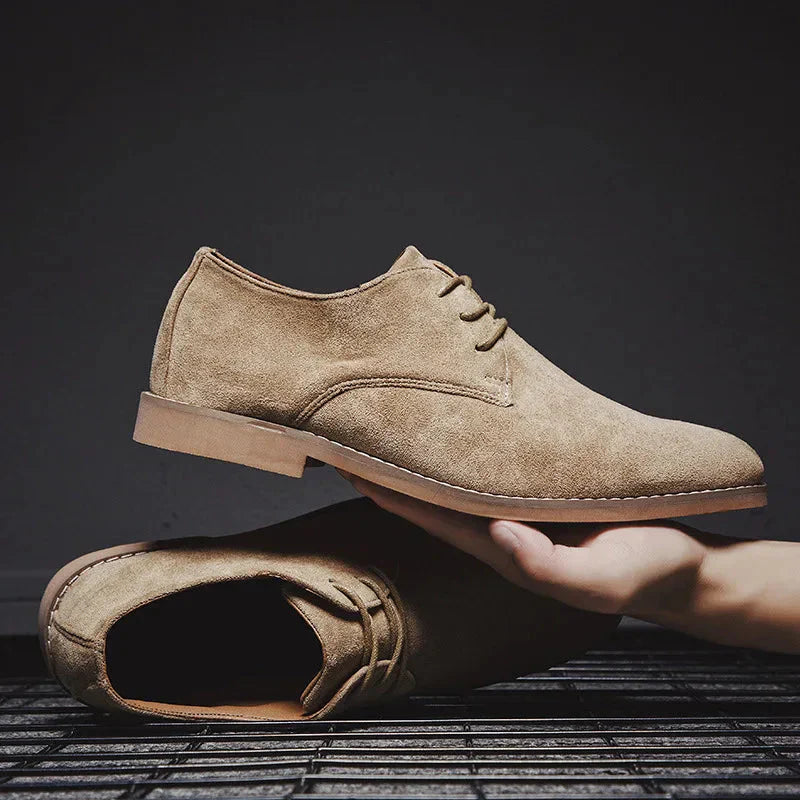 Heren Suède Derby Veterschoenen 3