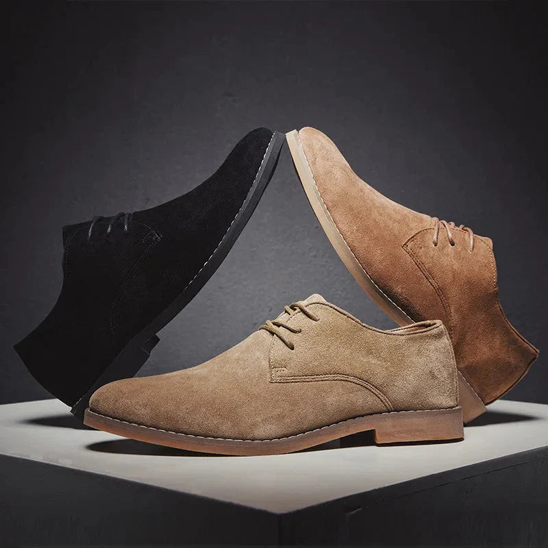 Heren Suède Derby Veterschoenen 6