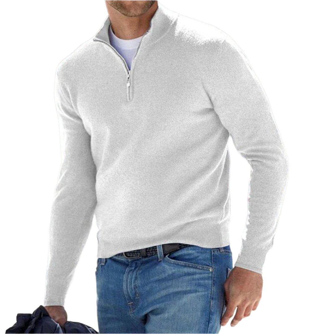 Heren Zacht Fleece Vest Met Rits 0