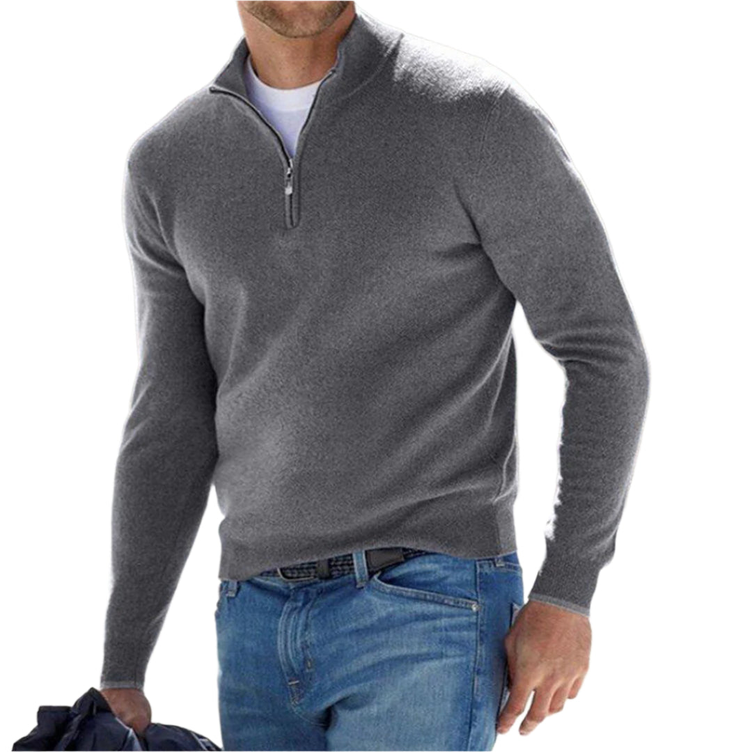 Heren Zacht Fleece Vest Met Rits 2