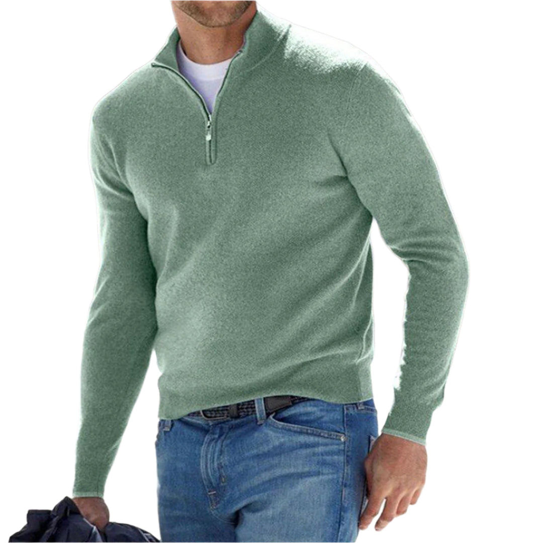 Heren Zacht Fleece Vest Met Rits 4