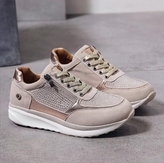 Dames Orthopedische Sneakers Met Rits 1