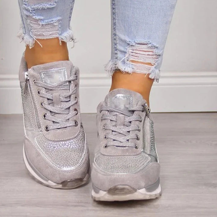 Dames Orthopedische Sneakers Met Rits 6