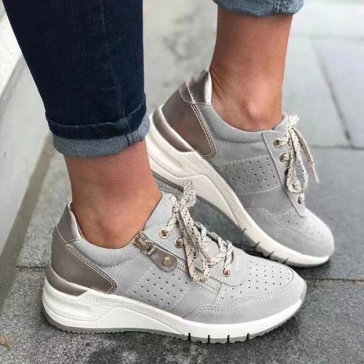 Dames Orthopedische Sneakers Met Rits 2