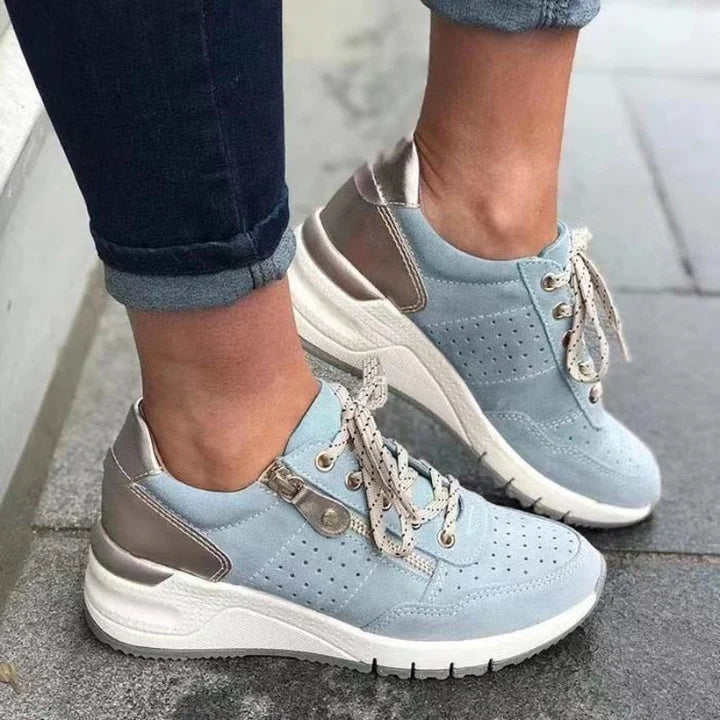 Dames Orthopedische Sneakers Met Rits 3